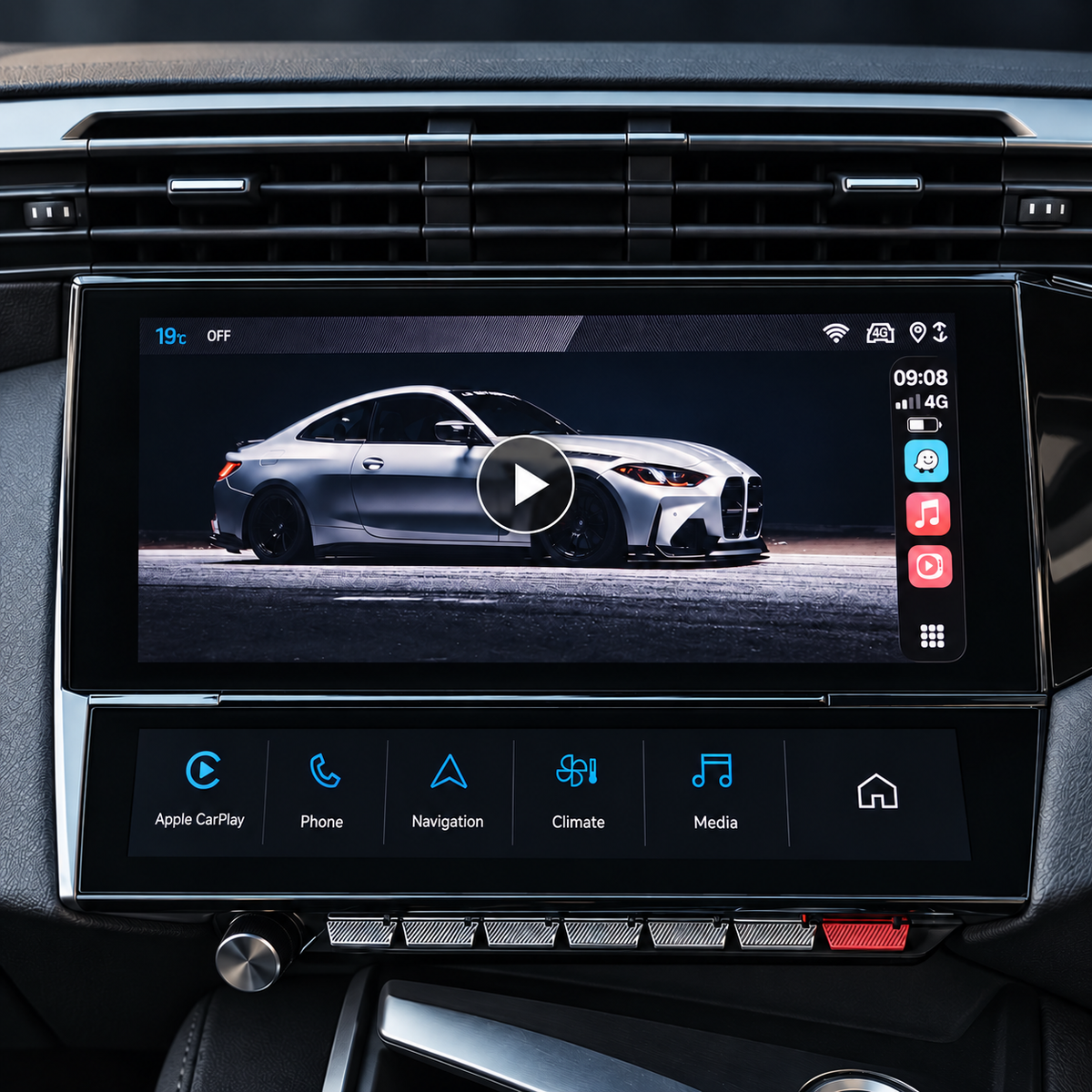 YOUTUBE ACTIVATION ON APPLE CARPLAY