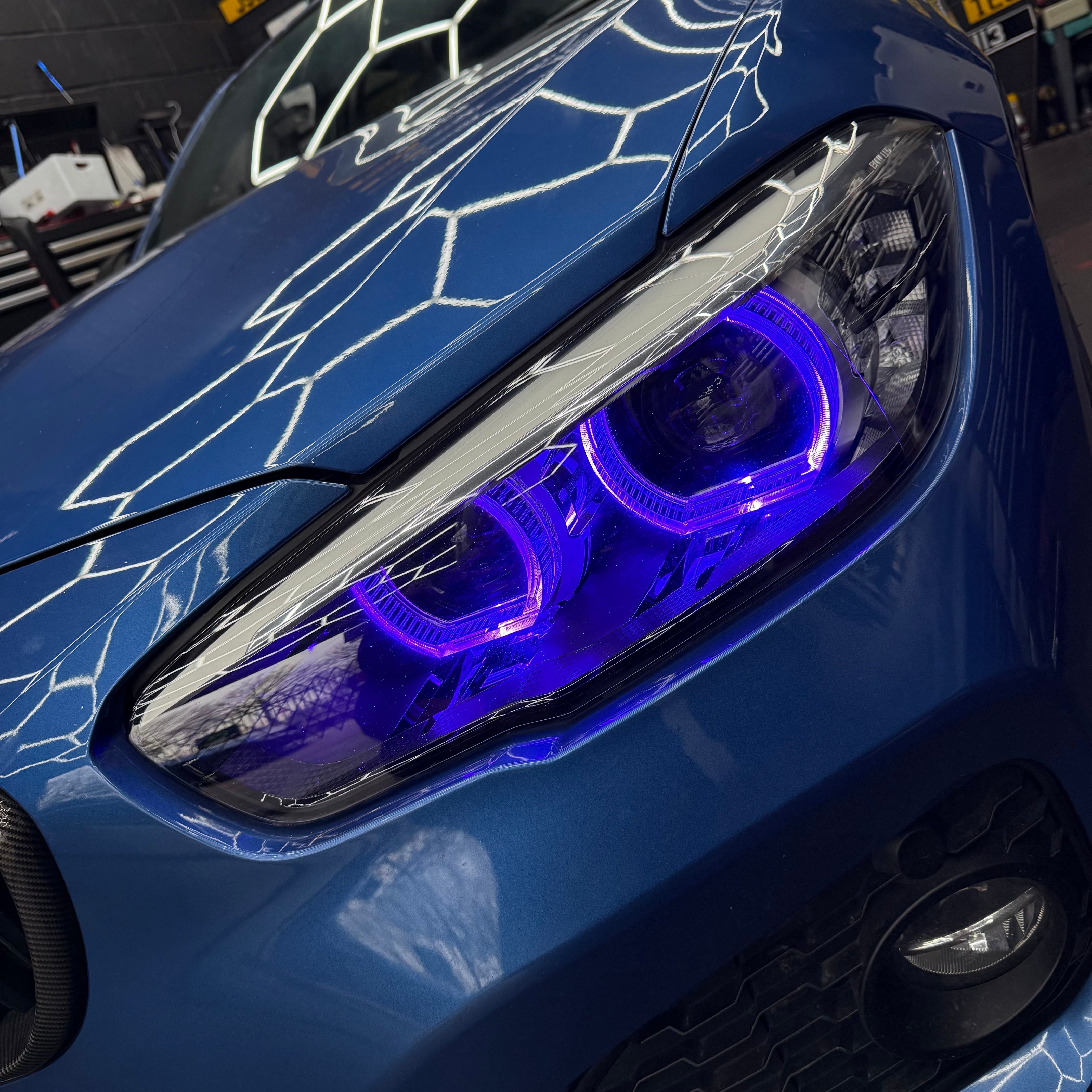 RGB multicolor LED Boards For BMW F20 F21 LCI 1 series Angel Eyes