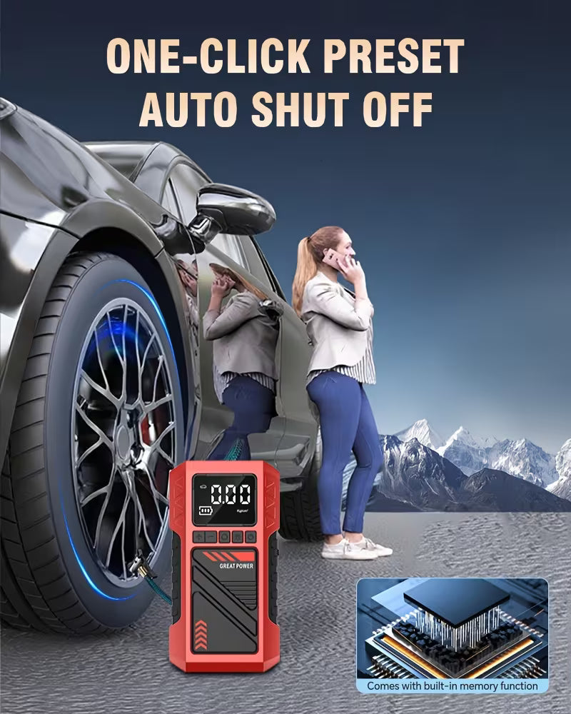 10-in-1 Car Battery Starter Kit