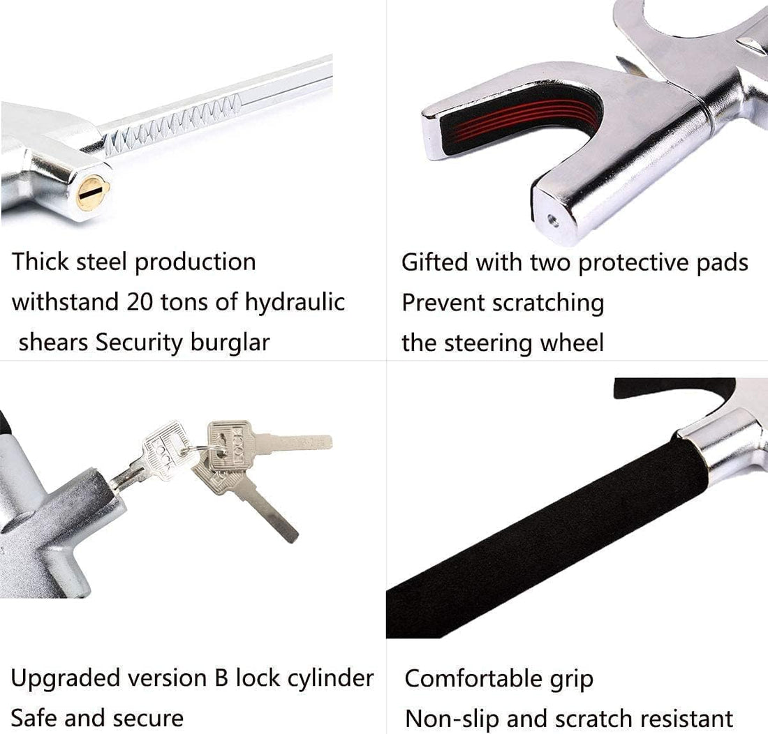 Basic Steering Wheel Lock Heavy Duty