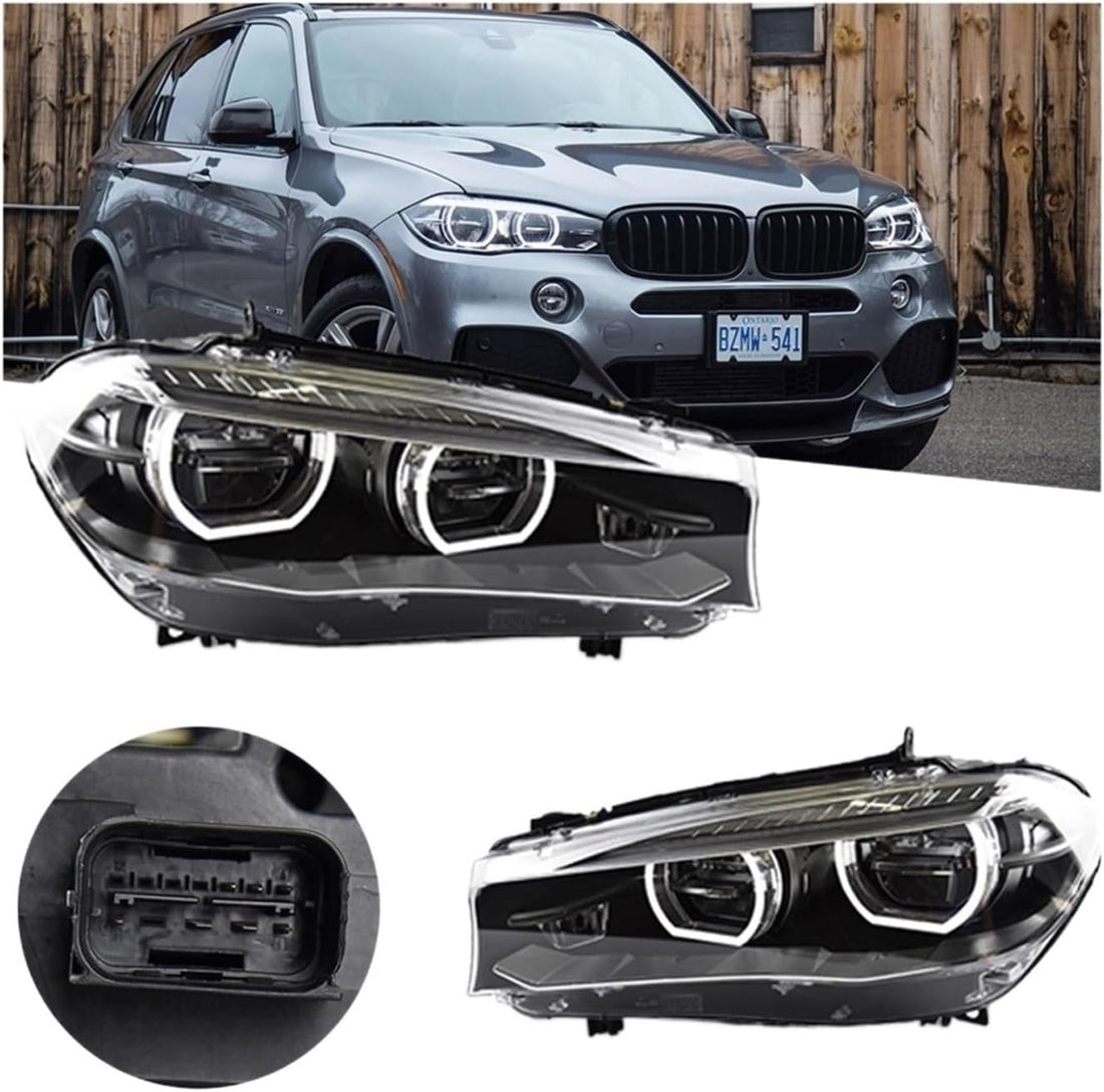 Headlight Compatible For BMW X5 F15 LED Headlights 2014-2018