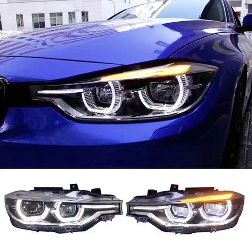 BMW 3 Series M3 ICON Style LCI 2 LED Headlights Upgrade (F31 F30 F80)