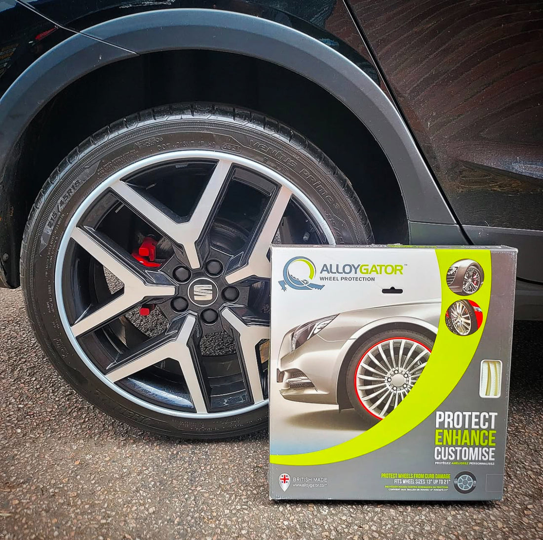 ALLOYGATOR ALLOY WHEEL PROTECTORS