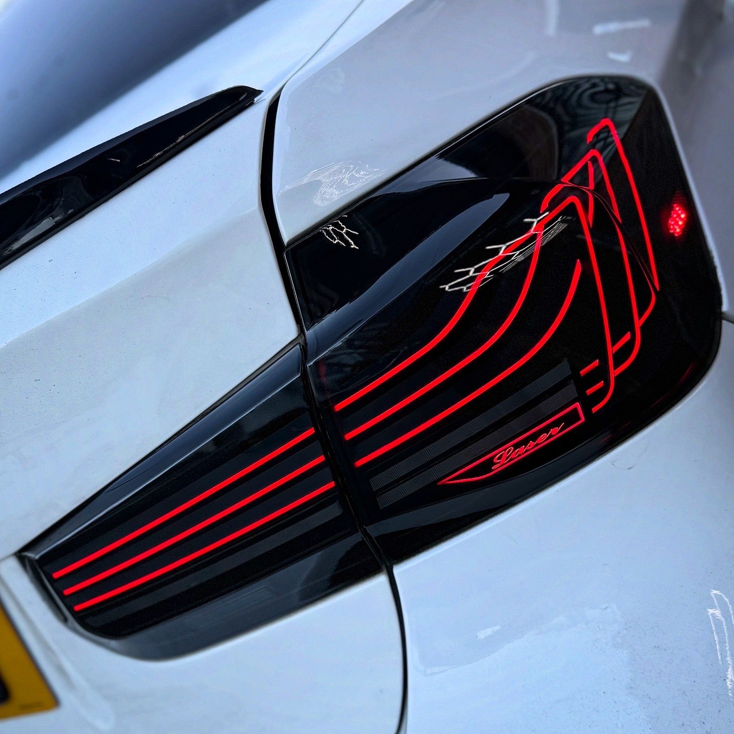 Pair CSL LED Rear Tail Light w/Sequential For BMW 3 Series F30 F35 Sedan 2012-18