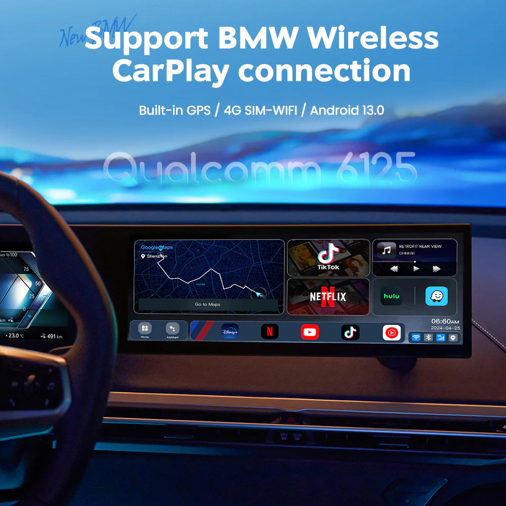 MMB BMW AI Box Wireless Multimedia Carplay Adapter