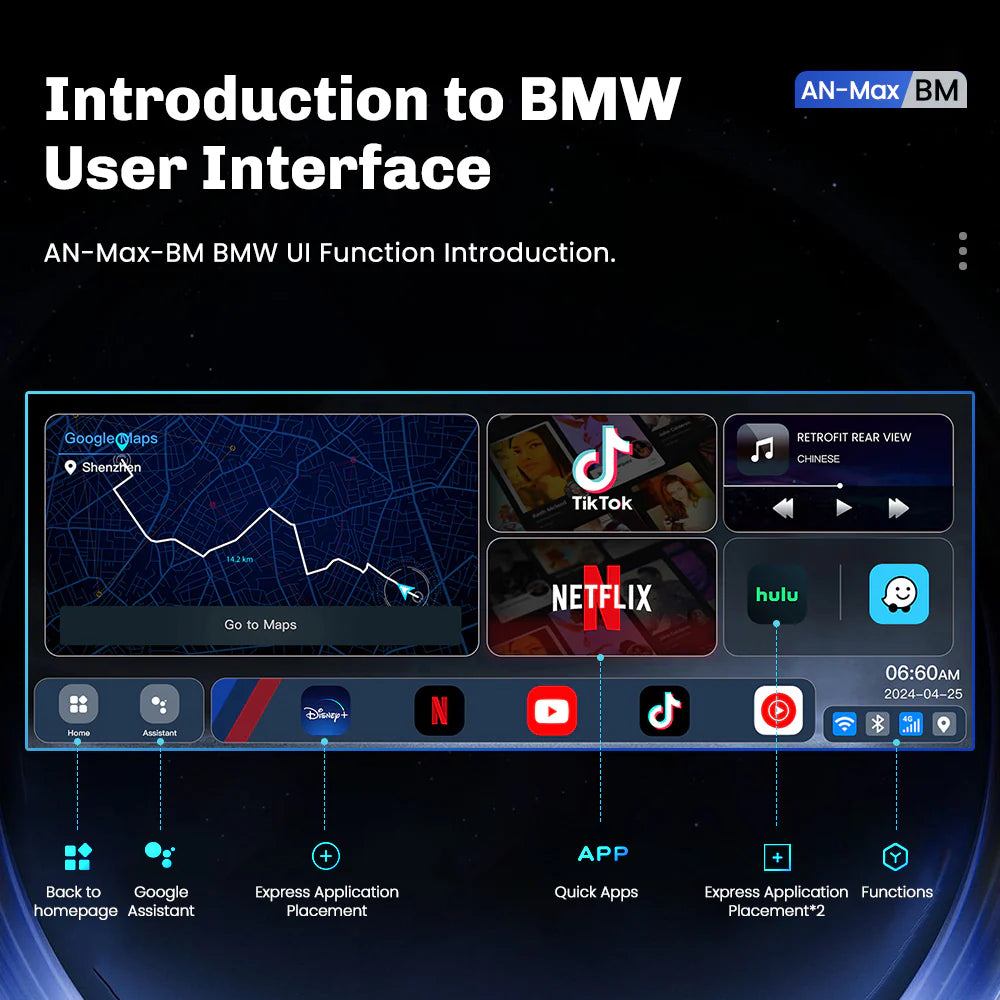 MMB BMW AI Box Wireless Multimedia Carplay Adapter