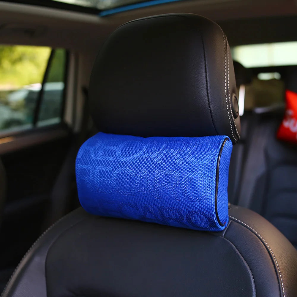 JDM Style BRIDE Fabric Pillow Seat Support Decor Headrest Backrest Seat JDM Style BRIDE Fabric Pillow Seat Support Decor Headrest Backrest Seat