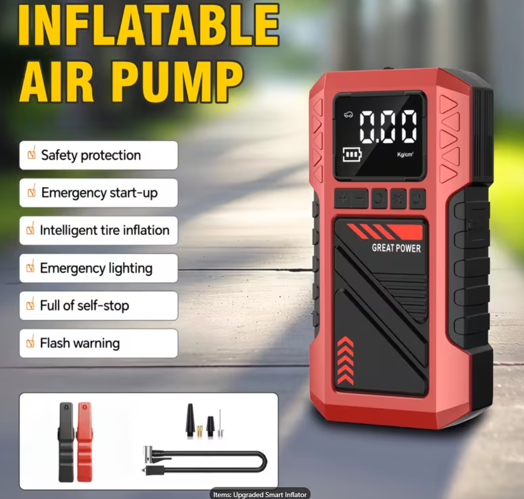 10-in-1 Car Battery Starter Kit