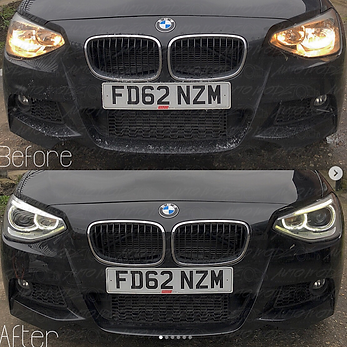 XENON ANGEL HEADLIGHTS BMW 1 SERIES F20 2011-2014