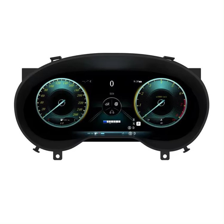 12.3" LCD Digital Instrument Cluster For Mercedes C GLC W205 X253 Dashboard