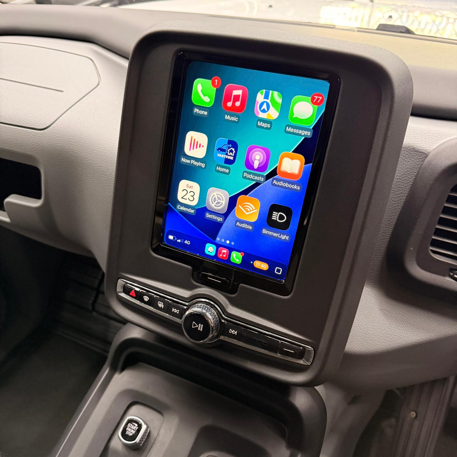 APPLE CAR PLAY AND ANDROID AUTO FOR LEVC TXE & VN5 TAXI
