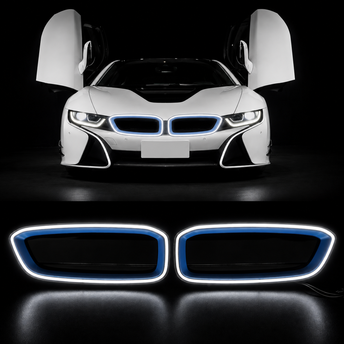BMW I8 LED DAY TIME RUNNING LIGHT GRILL