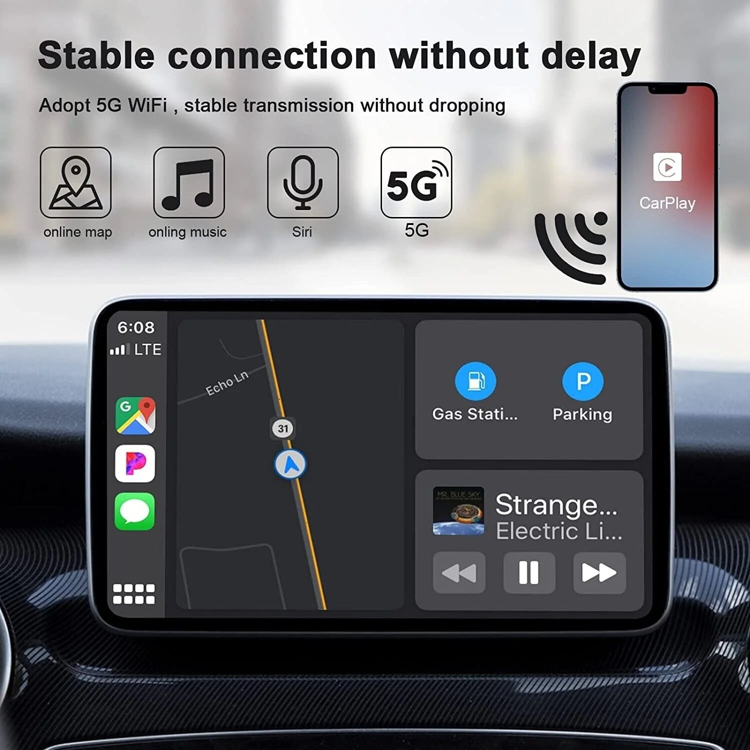 Wireless CarPlay Adapter for iPhone