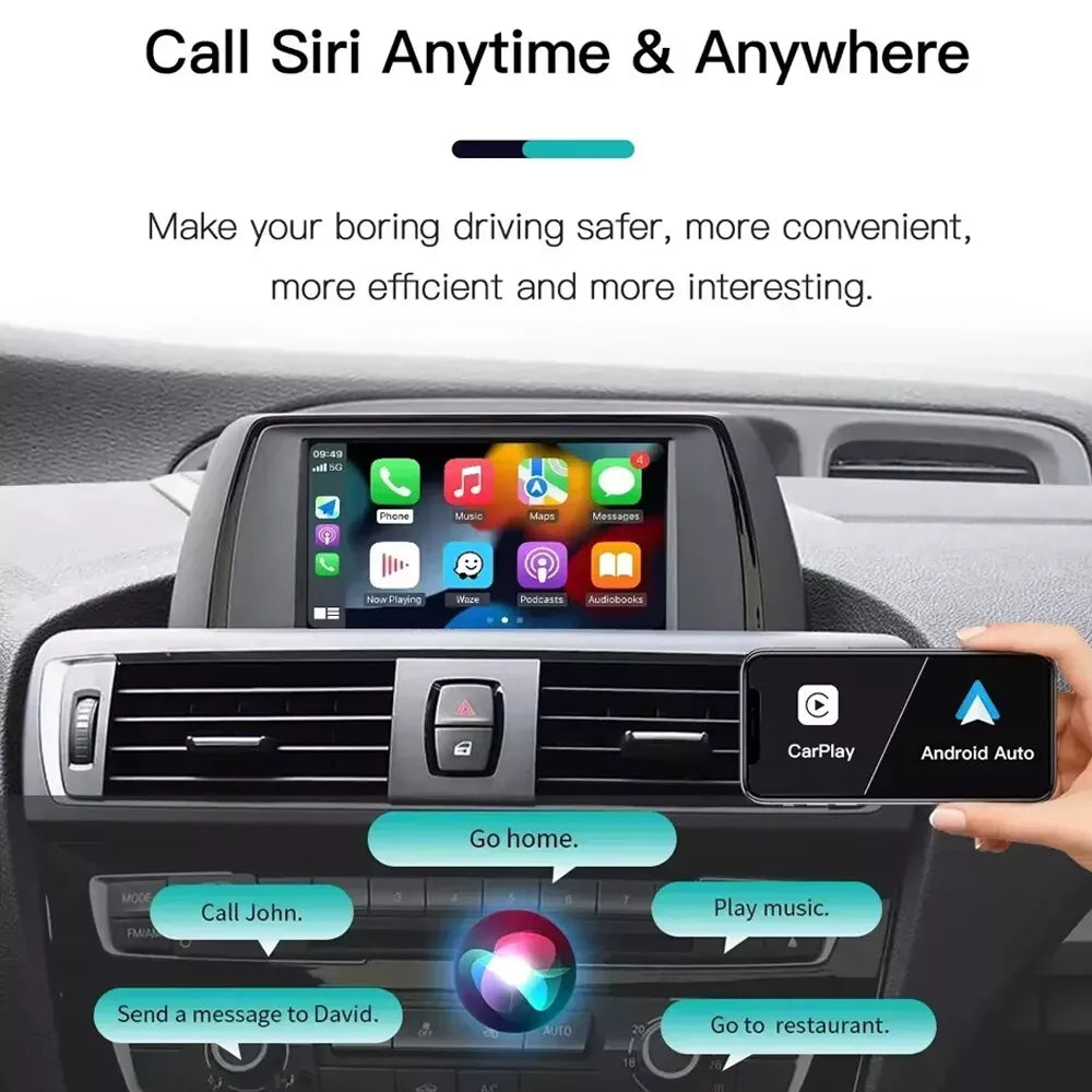 BMW Wireless Apple CarPlay Android Auto hardware kit