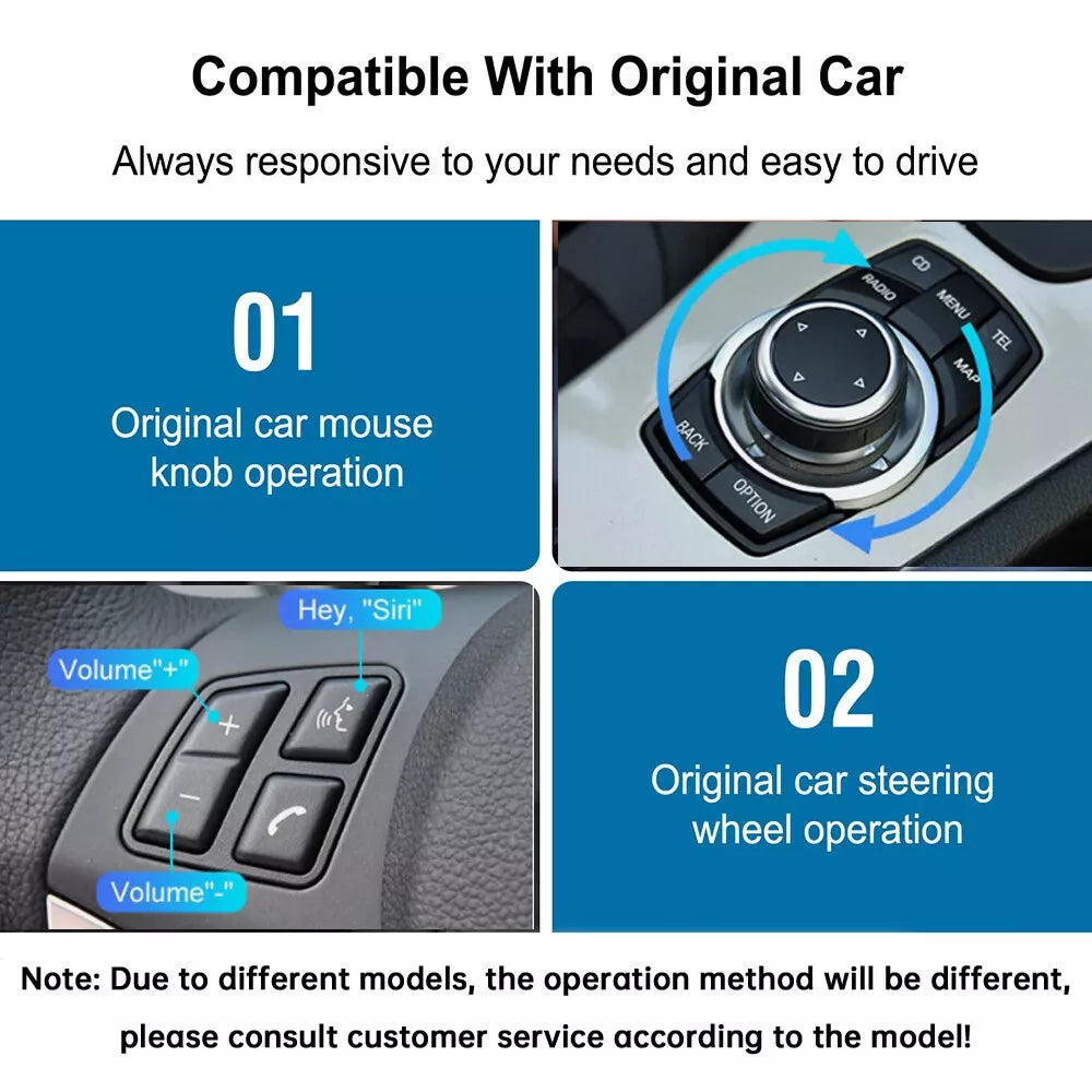 BMW Wireless Apple CarPlay Android Auto hardware kit