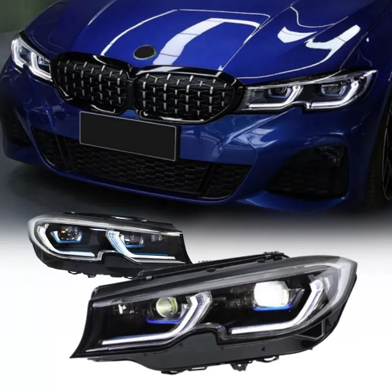 For BMW 3 Series G20 G28 2020-2022 LED Laser Upgrade Headlights